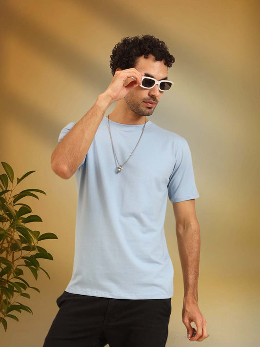 Simply Soft Fit T- Shirt Ash Blue