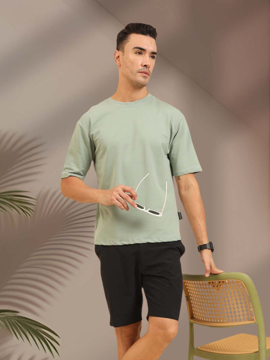 True Threads Oversized T-Shirt Pistachio Green