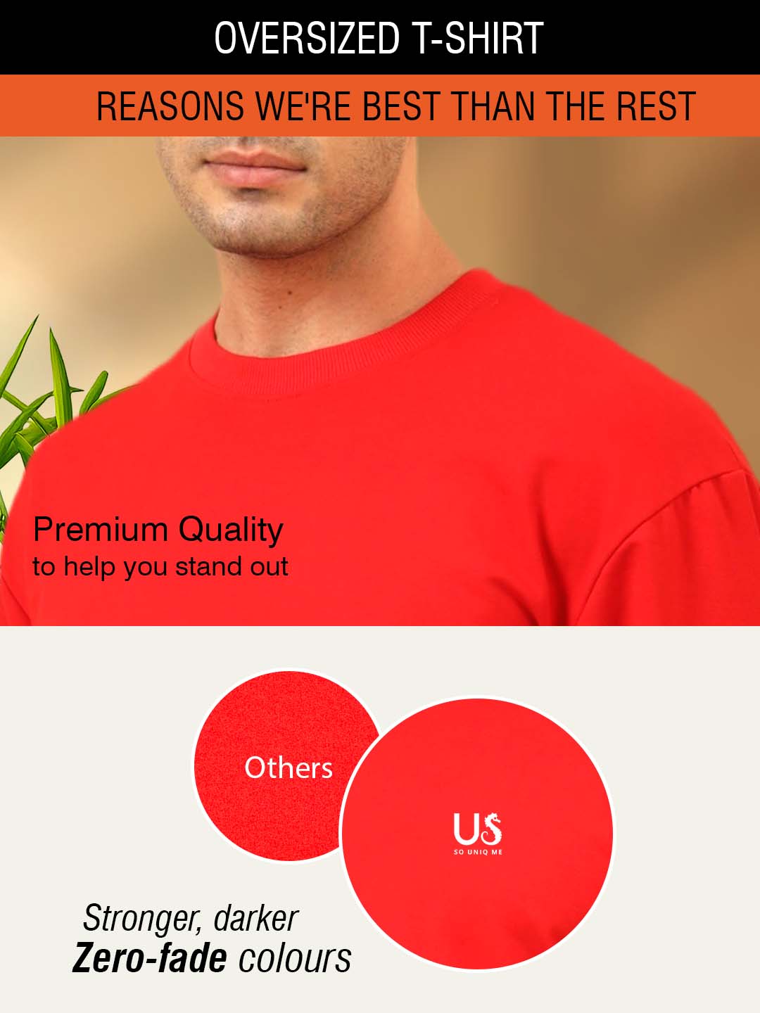 True Threads Oversized T-Shirt Red