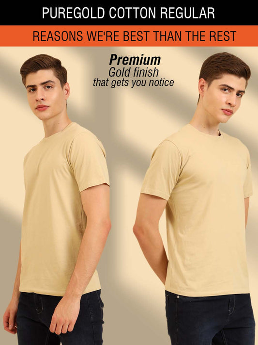 Freakin Regular Fit T-Shirt Beige