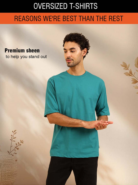 Slam Oversize Gracious T-Shirt Pine Green