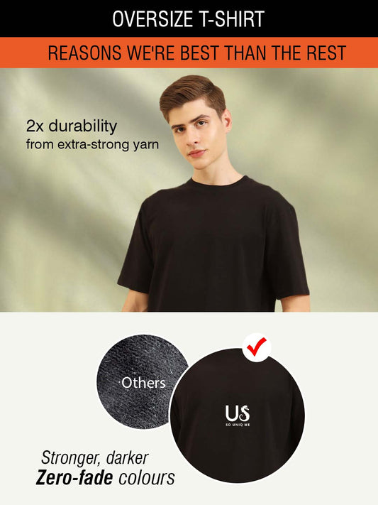 Oversize Simply Soft Fit T-Shirt Black