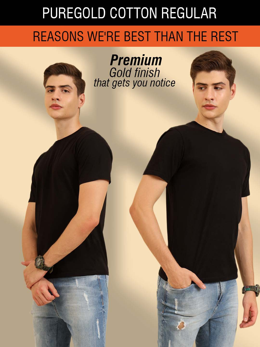 Freakin Regular Fit T-Shirt Navy Blue