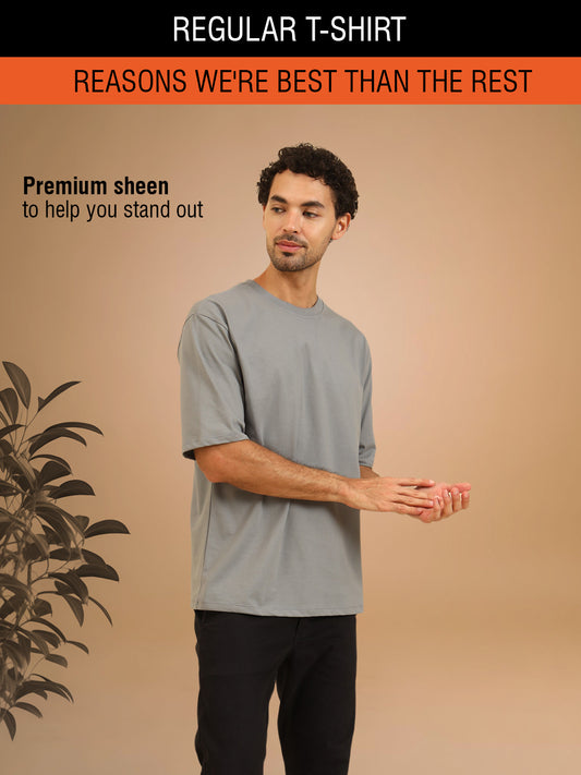 Slam Oversize Gracious T-Shirt Grey