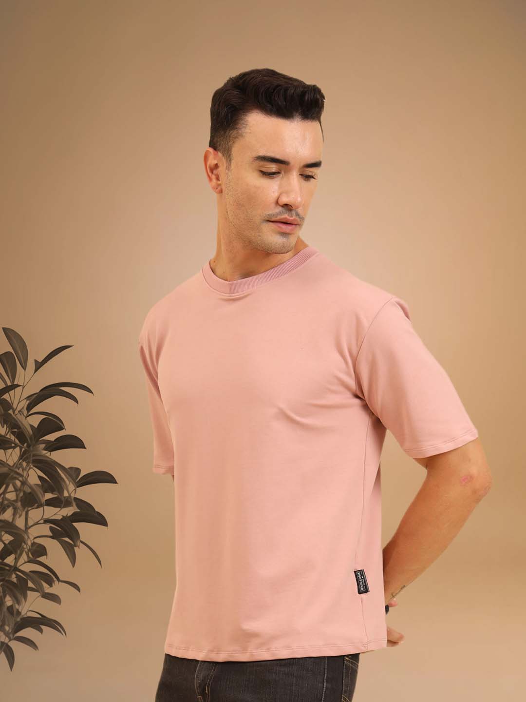 True Threads Oversized T-Shirt Light Pink