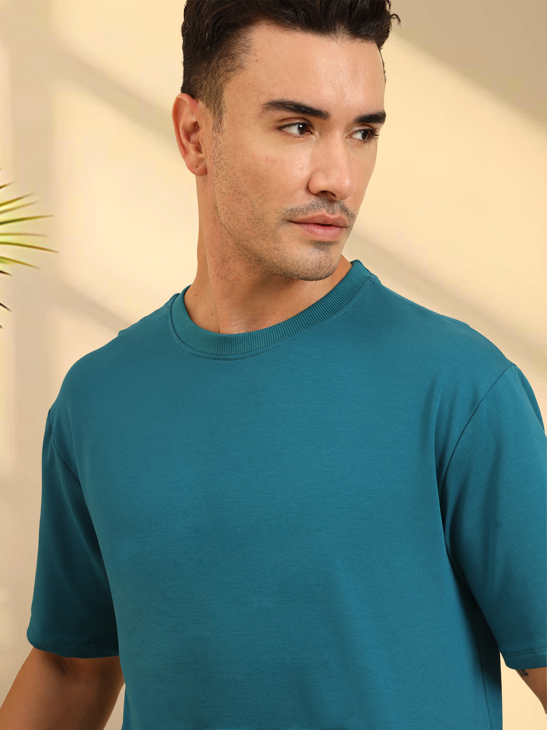 True Threads Oversized T-Shirt Teal Blue