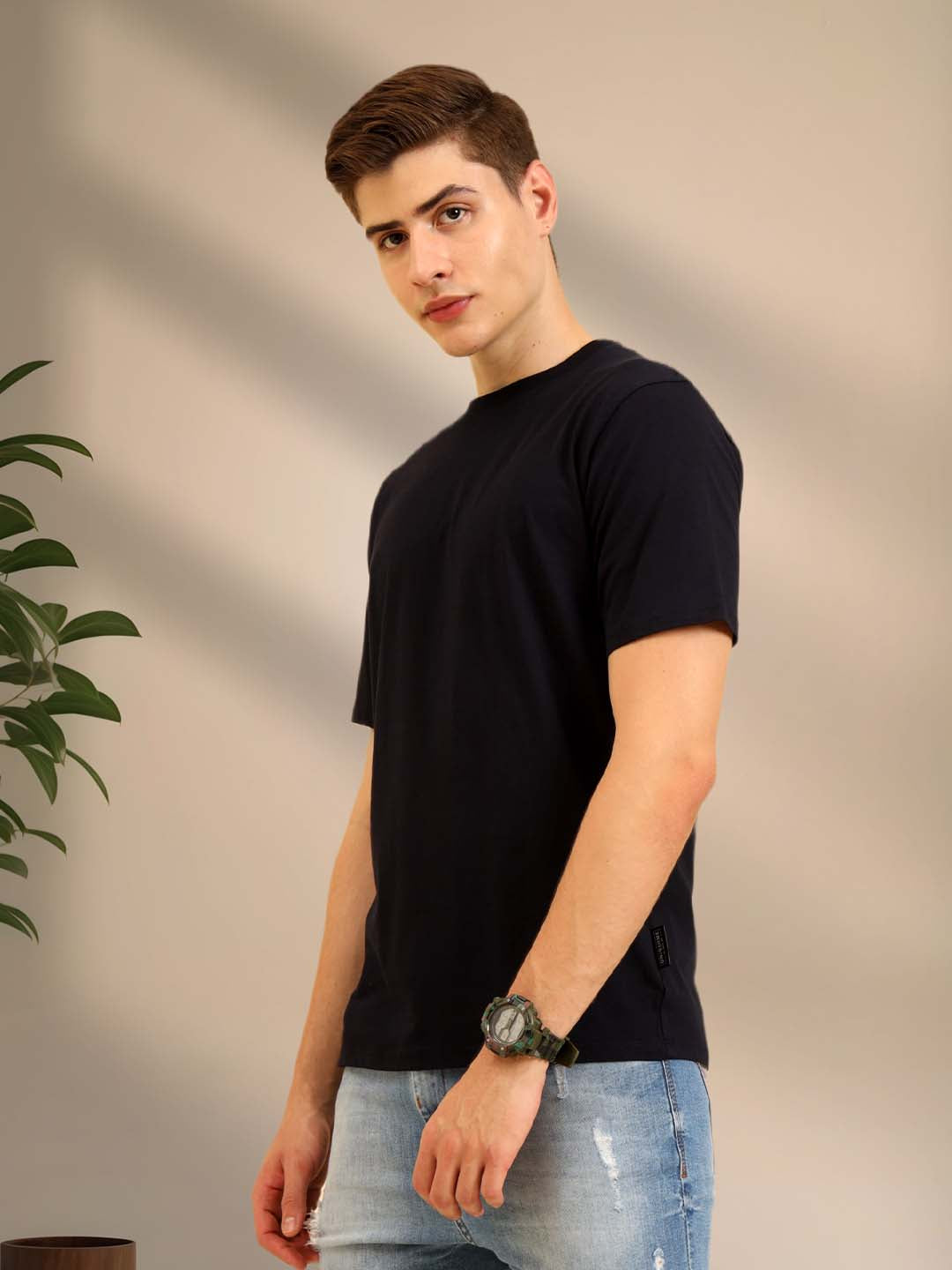 Freakin Regular Fit T-Shirt Navy Blue