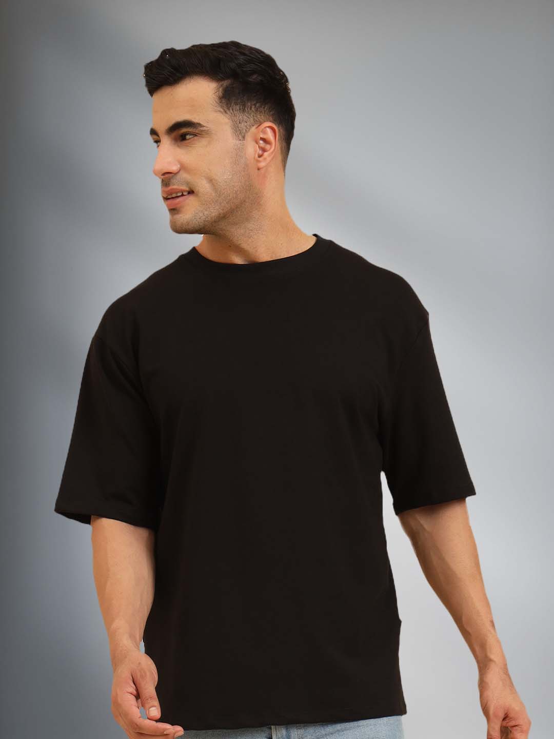 True Threads Oversized T-Shirt Black