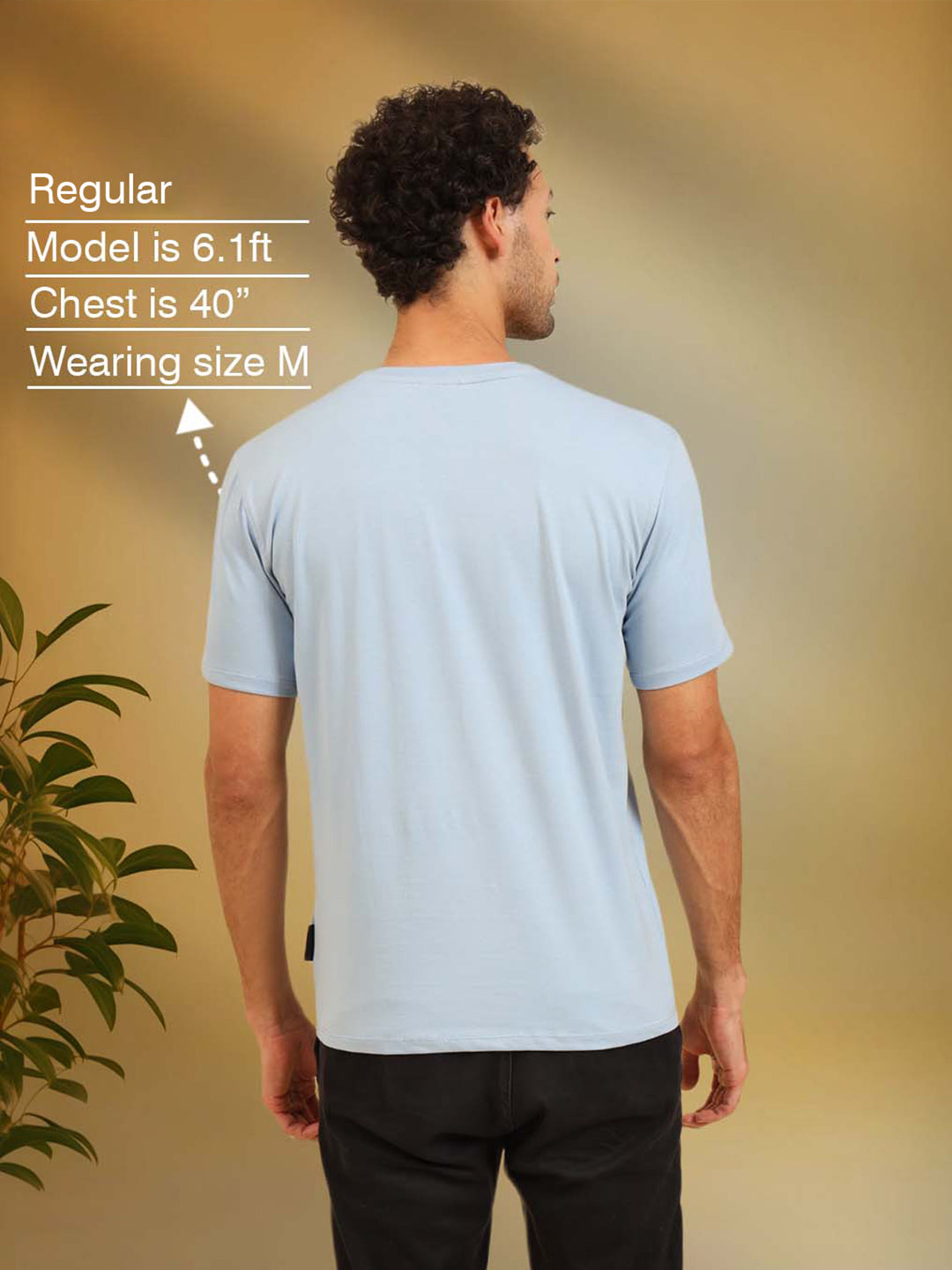 Simply Soft Fit T- Shirt Ash Blue