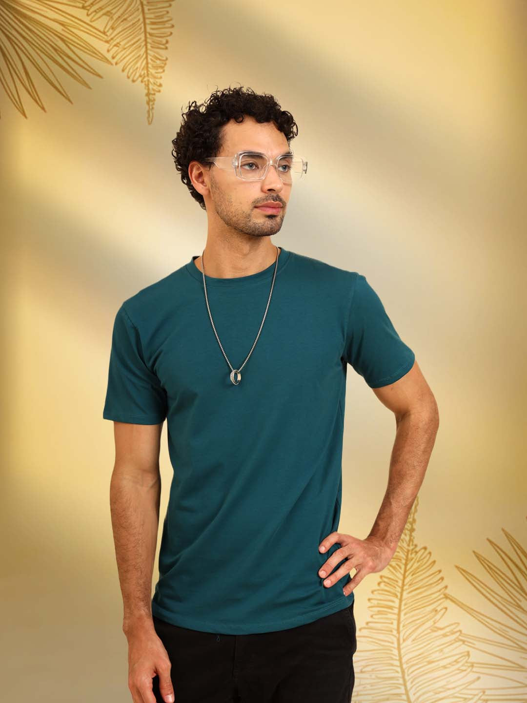 Simply Soft Fit T-Shirt Teal Green
