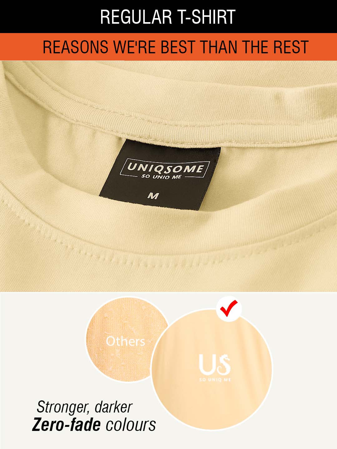 Simply Soft Fit T-Shirt Beige