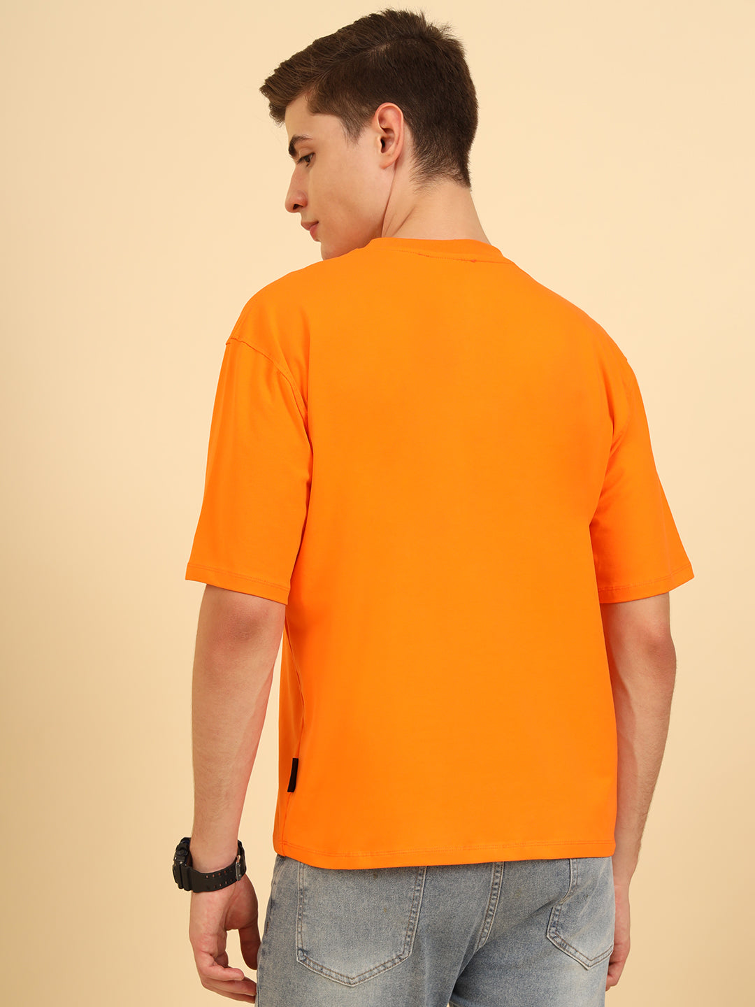 Oversize Simply Soft Fit T-Shirt Orange