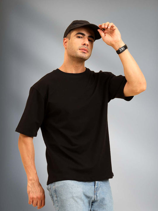True Threads Oversized T-Shirt Black