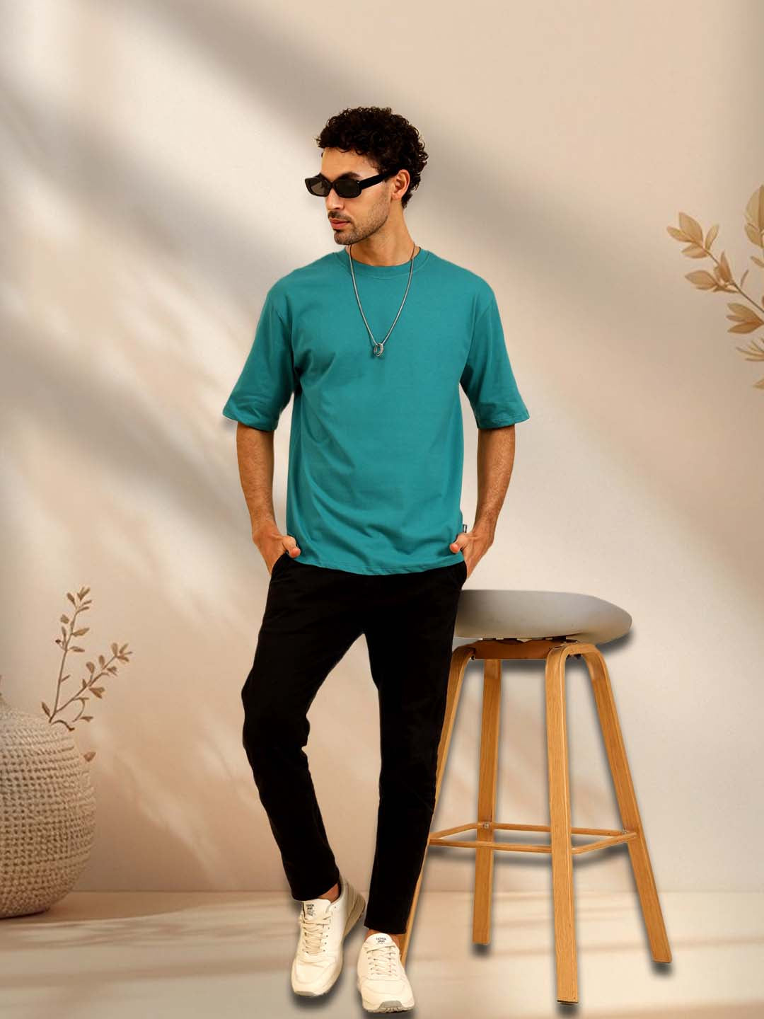 Slam Oversize Gracious T-Shirt Pine Green