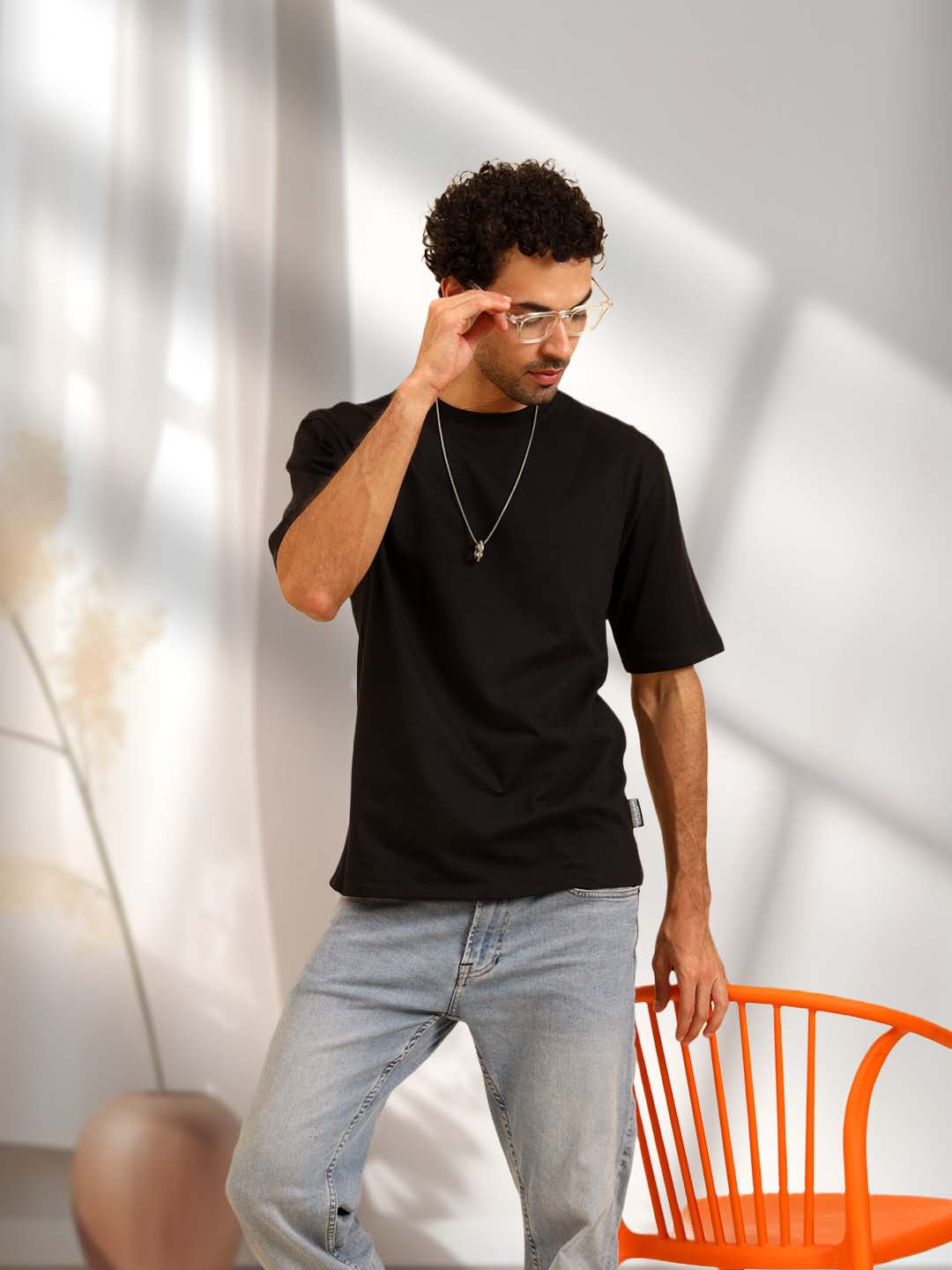 Slam Oversize Gracious T-Shirt Black