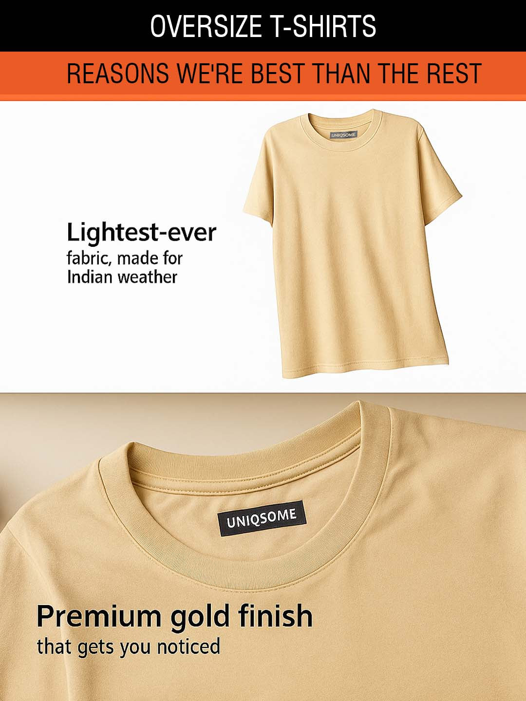 Slam Oversize Gracious T-Shirt Brown