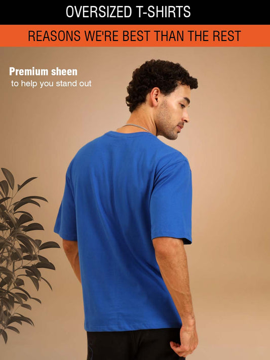 Slam Oversize Gracious T-Shirt Royal Blue