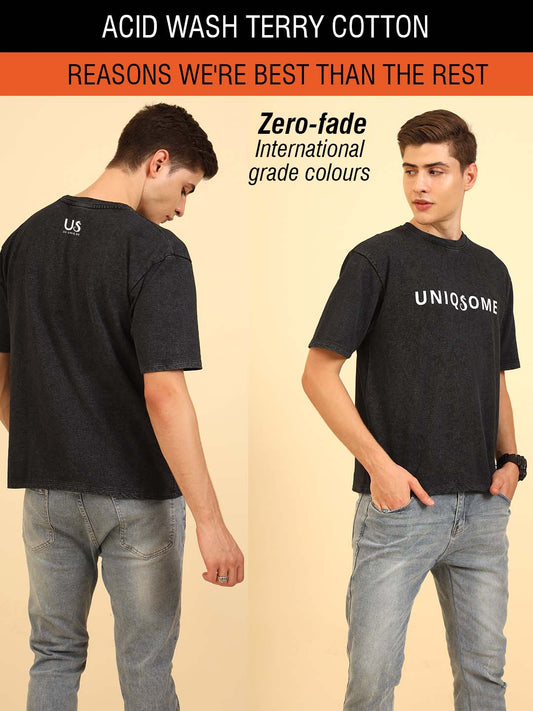 TerryTone Premium Acid Wash Oversize T-Shirt