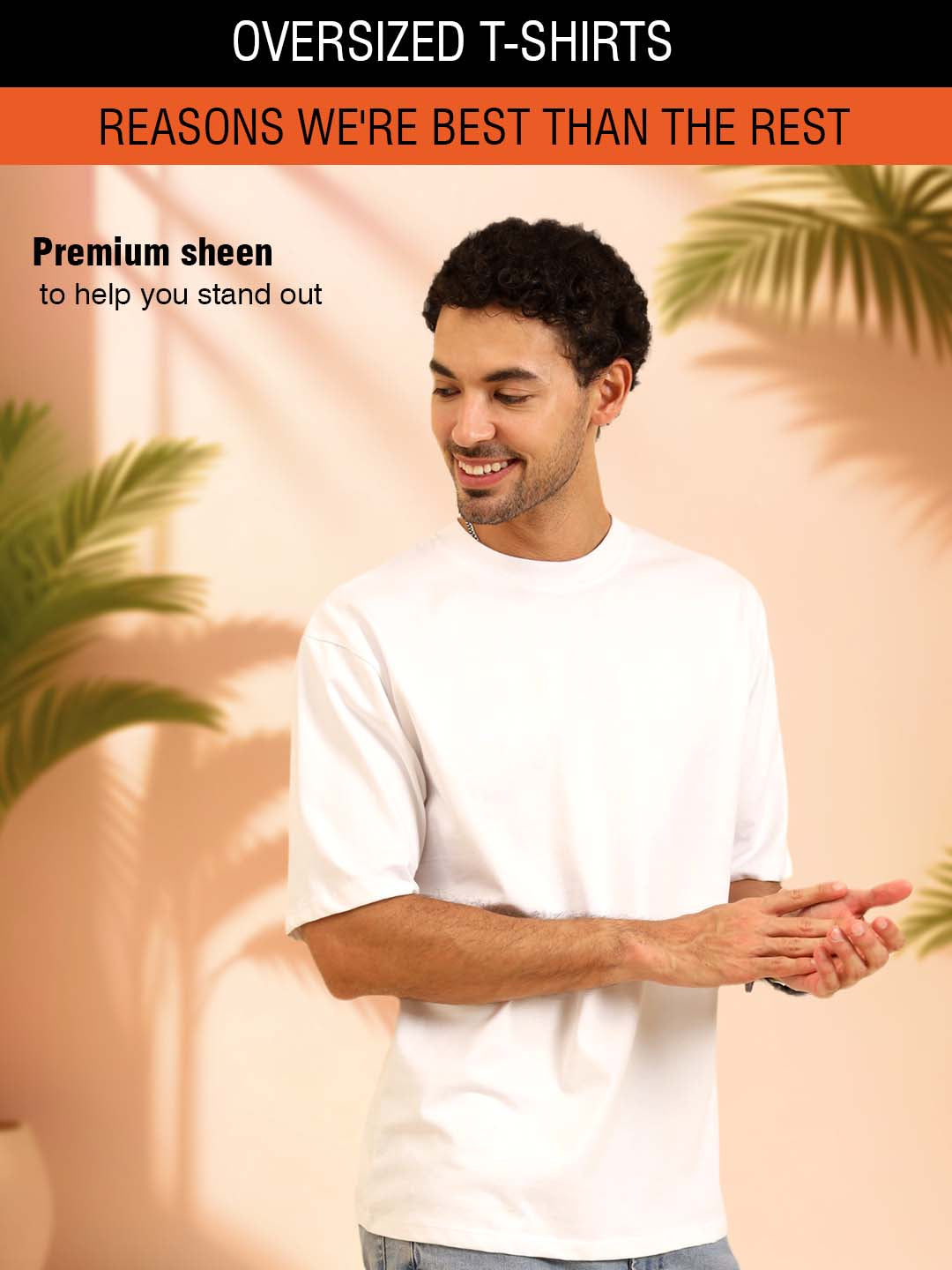 Slam Oversize Gracious T-Shirt White