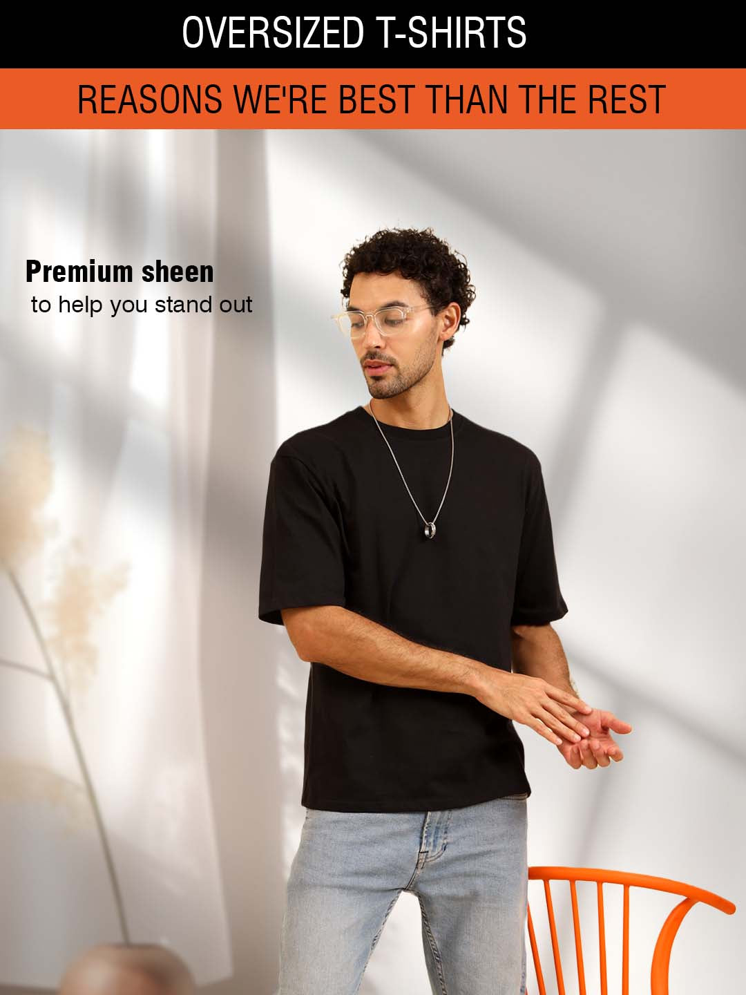 Slam Oversize Gracious T-Shirt Black