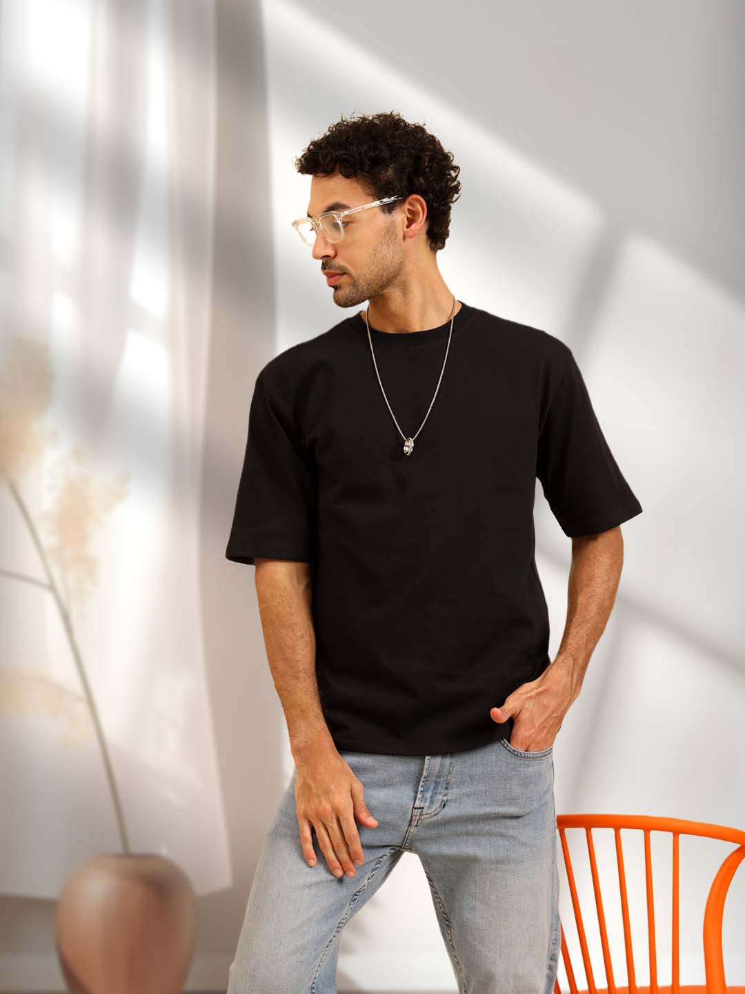 Slam Oversize Gracious T-Shirt Black