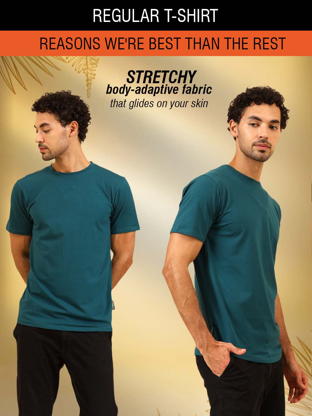 Simply Soft Fit T-Shirt Teal Green