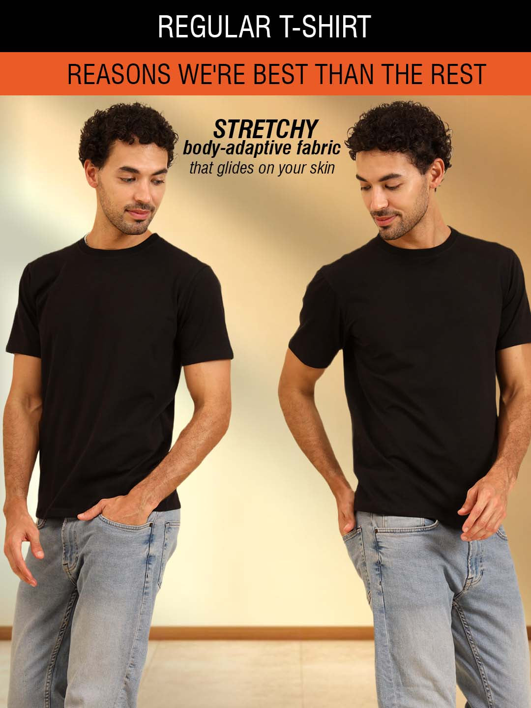 Simply Soft Fit T-Shirt Black