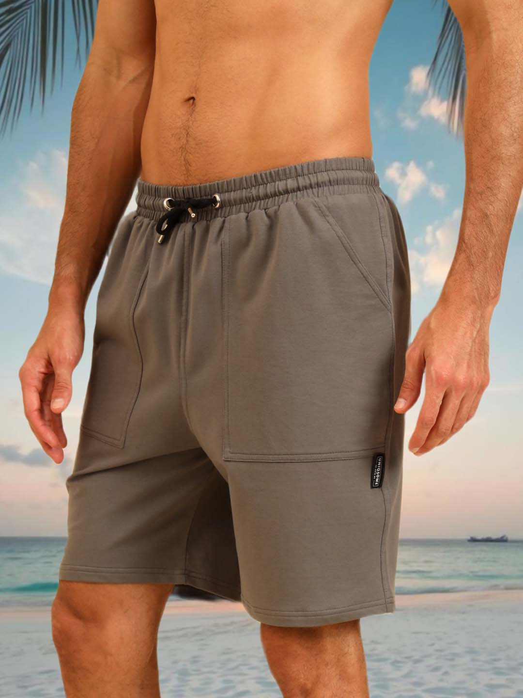 Easy Breezy comfy Fit Shorts Grey