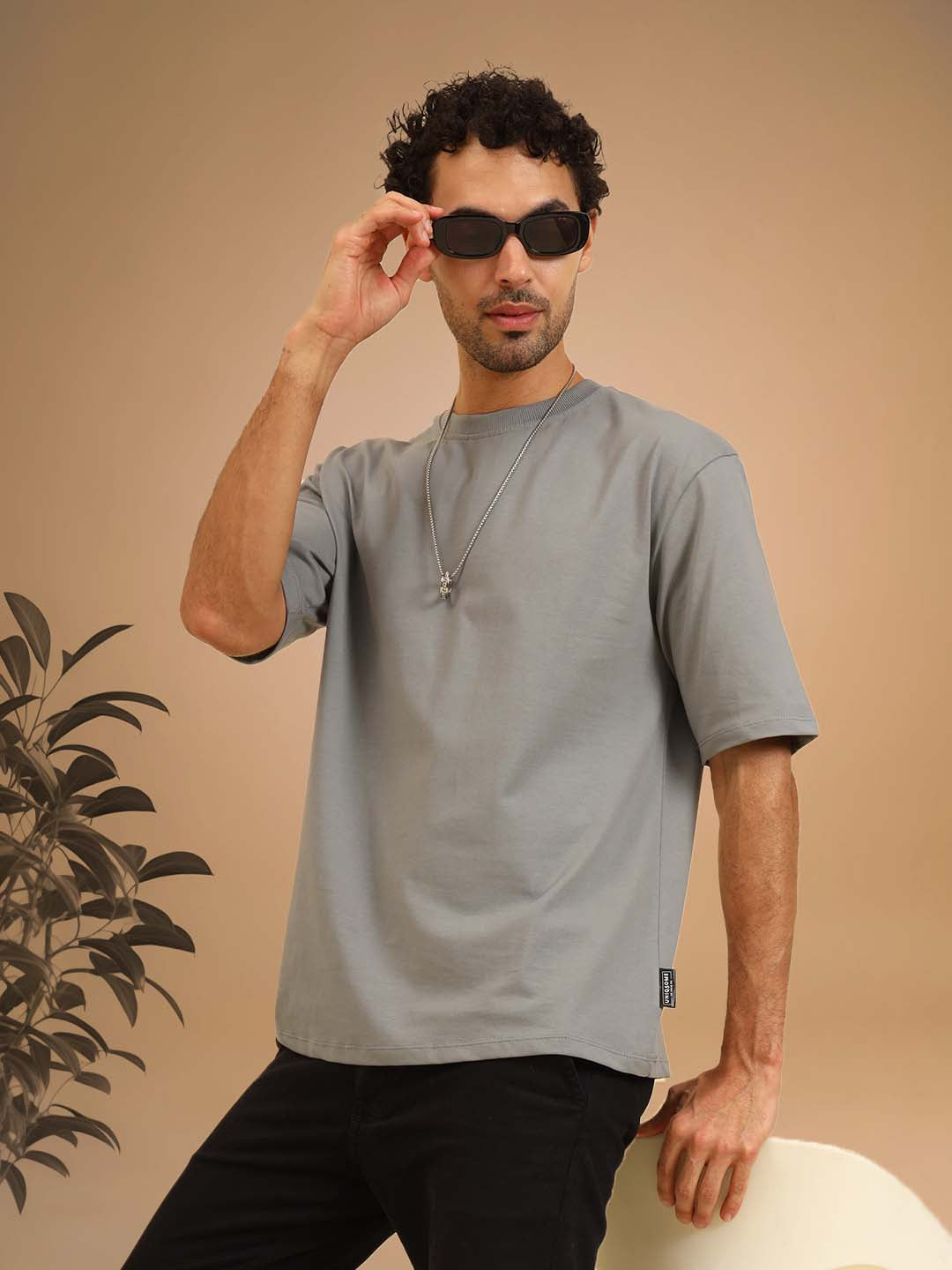 Slam Oversize Gracious T-Shirt Grey