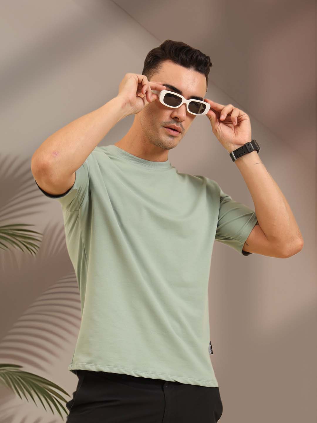 True Threads Oversized T-Shirt Pistachio Green