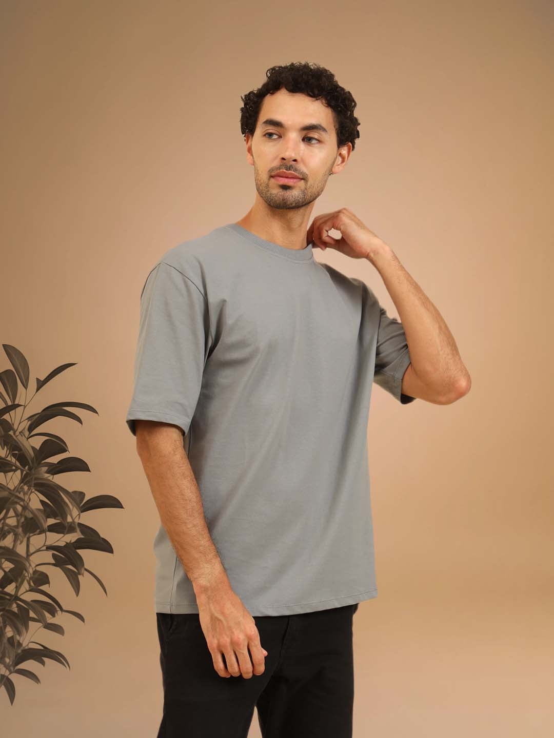 Slam Oversize Gracious T-Shirt Grey