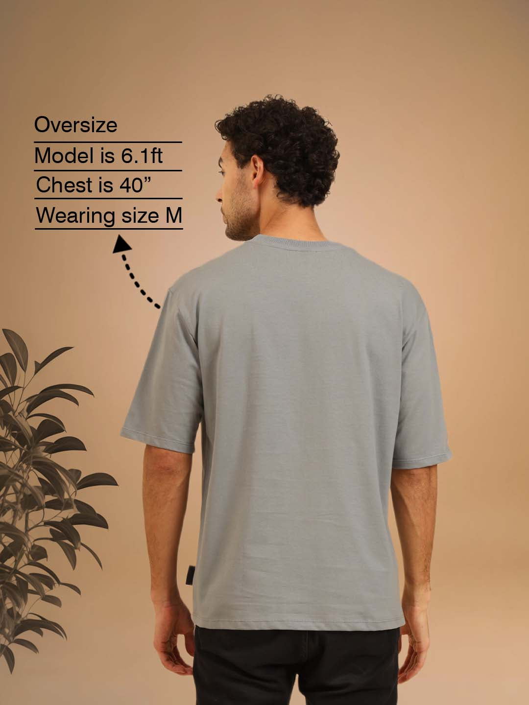 Slam Oversize Gracious T-Shirt Grey