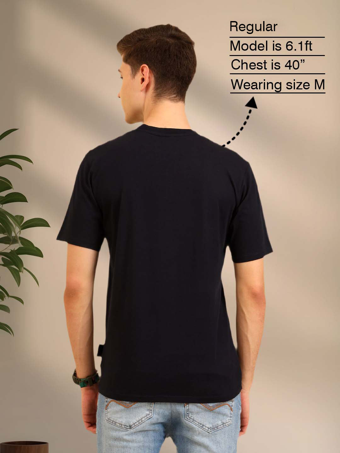 Freakin Regular Fit T-Shirt Navy Blue