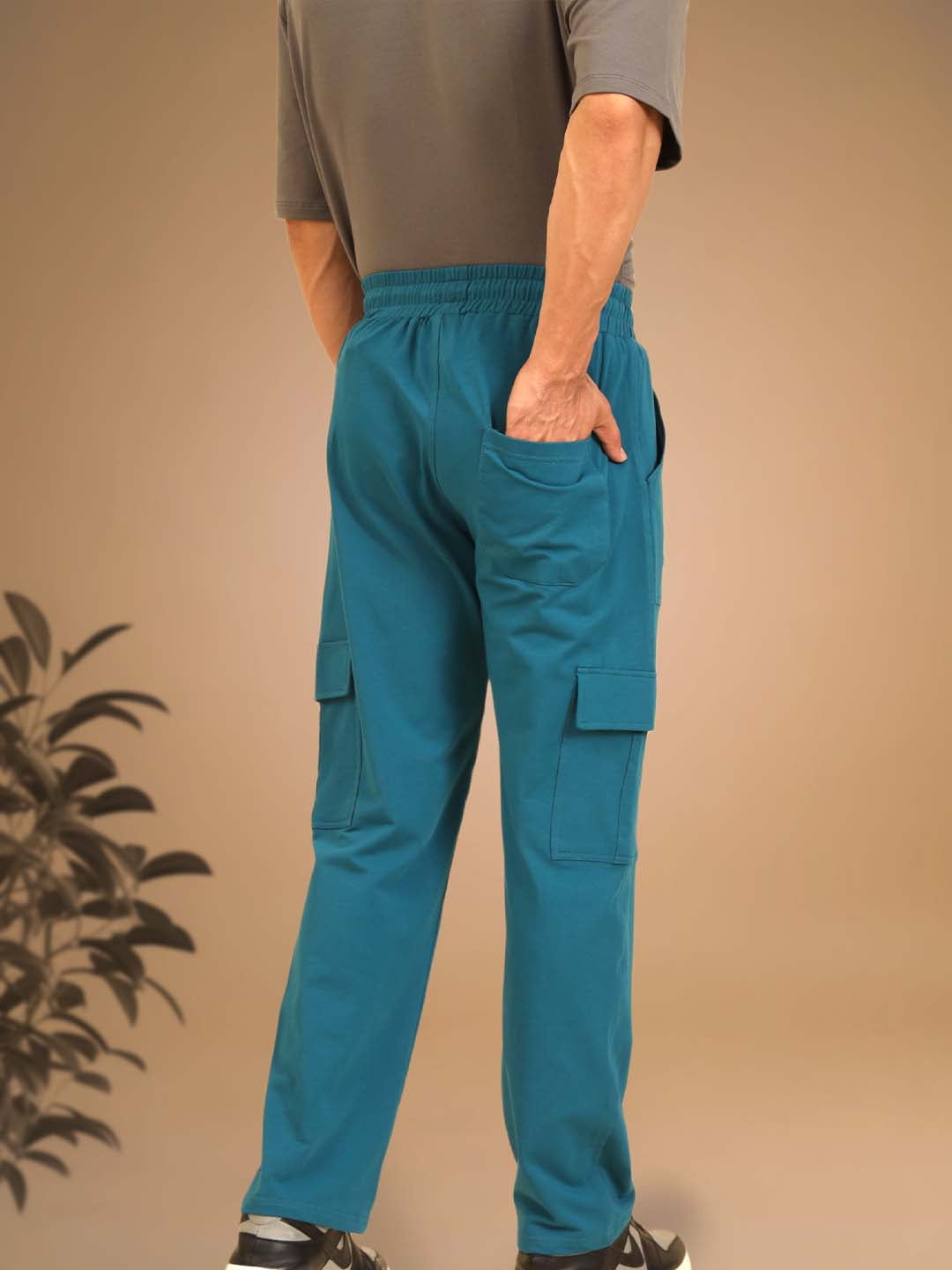 Bold Move Regular Fit Joggers Airforce