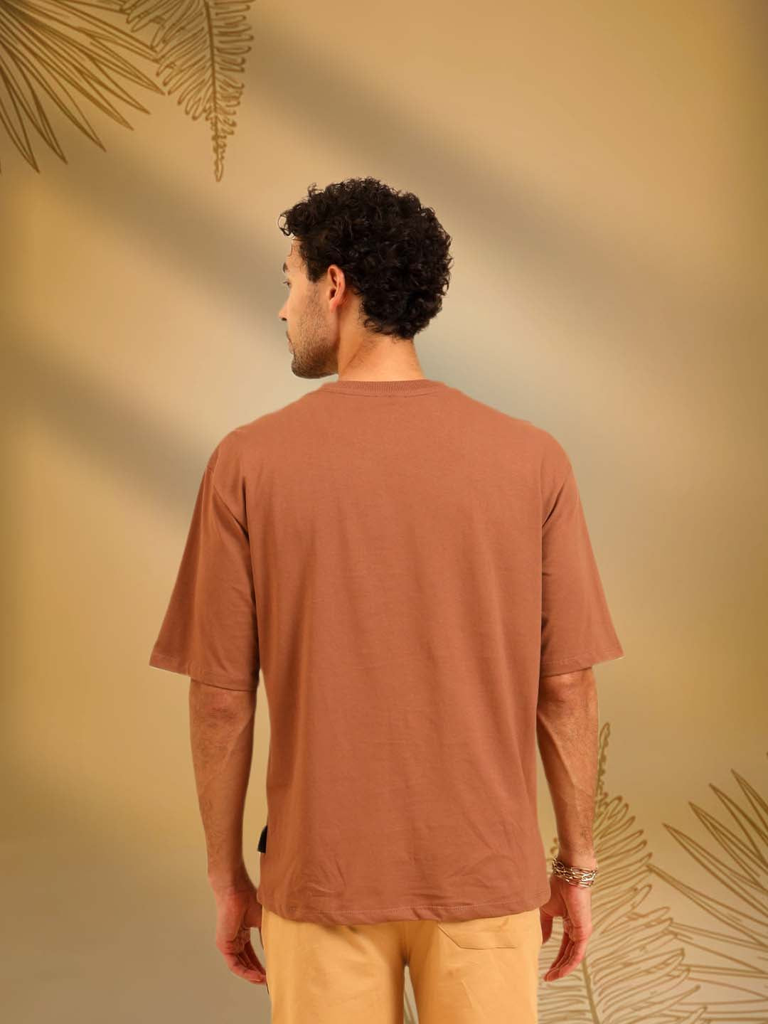 Slam Oversize Gracious T-Shirt Brown