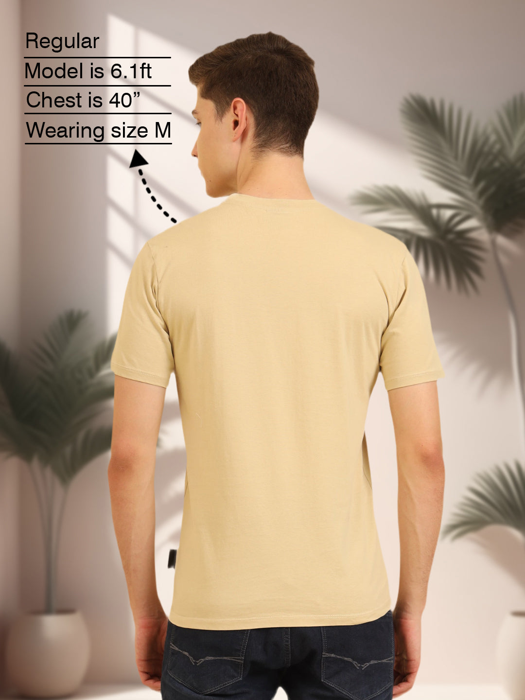 Freakin Regular Fit T-Shirt Beige