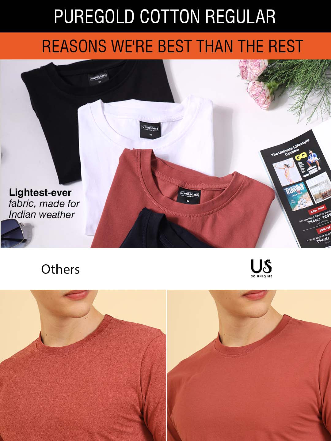 Freakin Regular Fit T-Shirt Brown