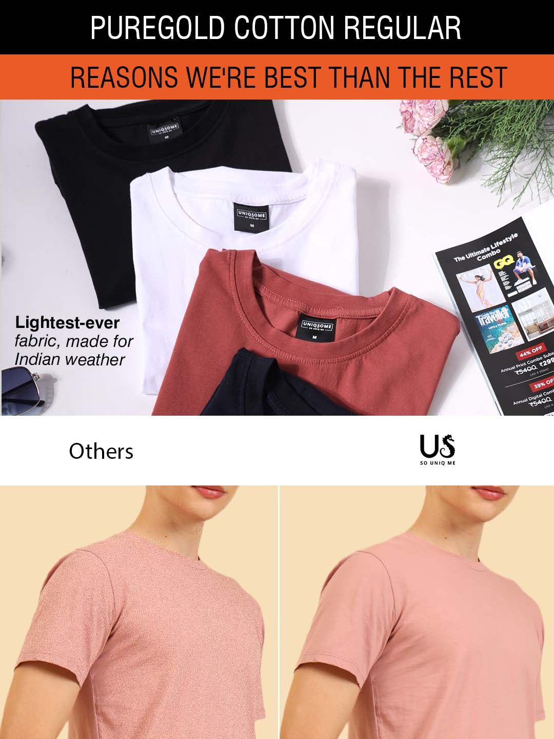 Freakin Regular Fit T-Shirt Pink