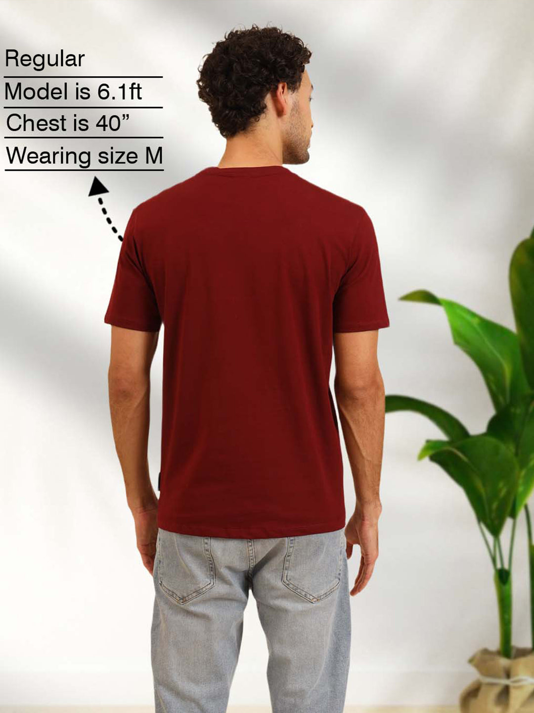 Simply Soft Fit T-Shirt Maroon