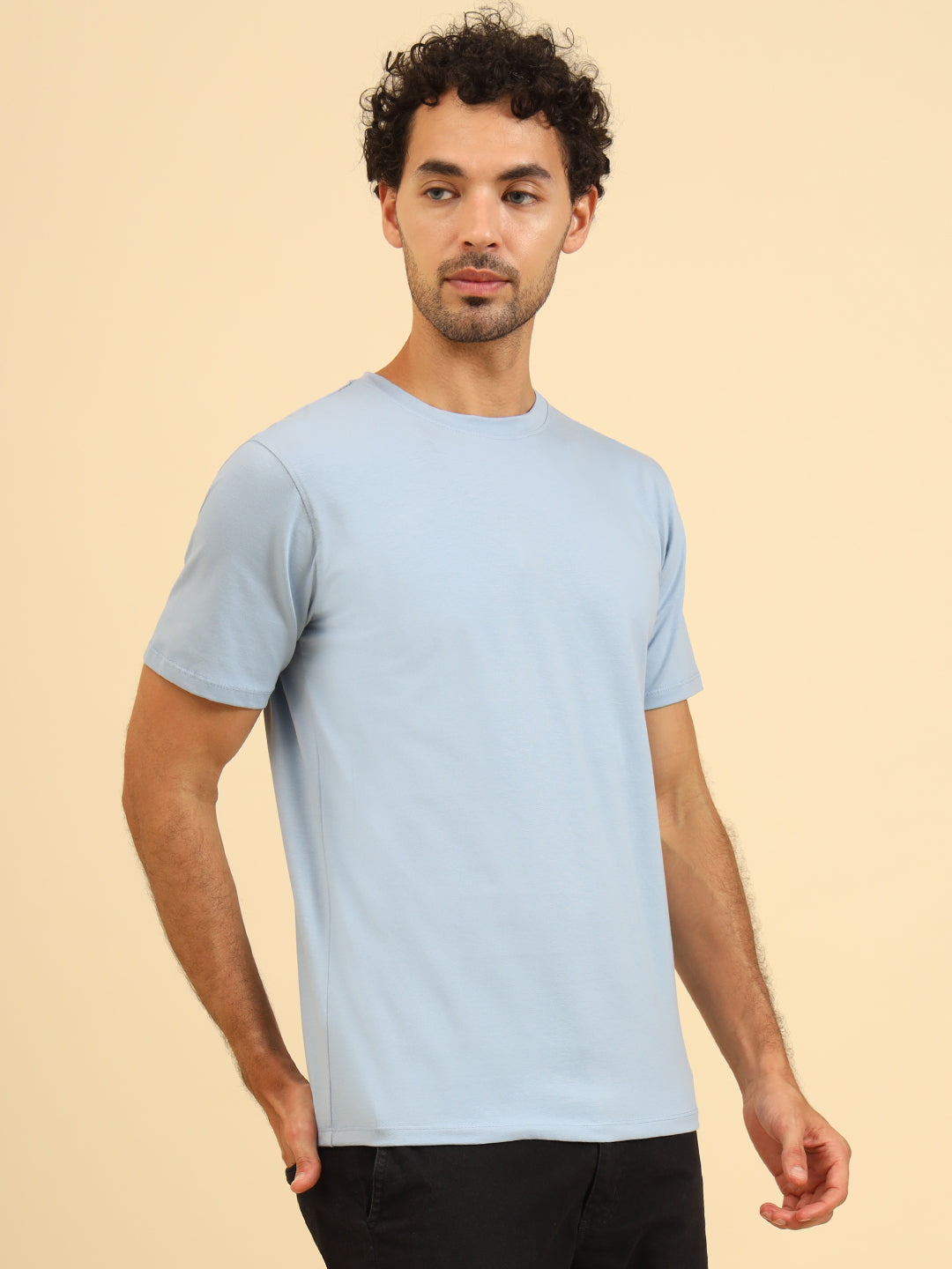 Simply Soft Fit T- Shirt Ash Blue