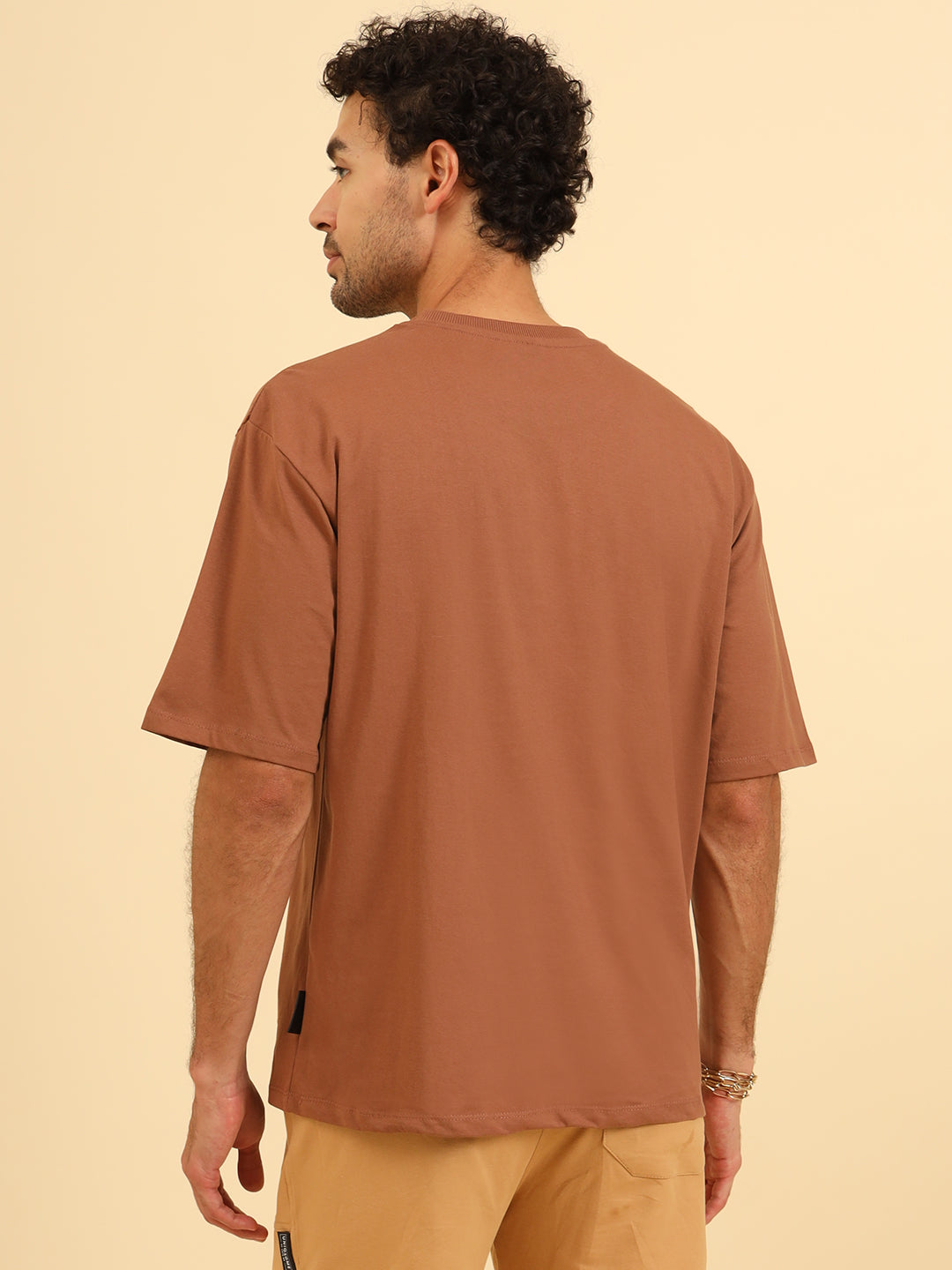 Slam Oversize Gracious T-Shirt Brown
