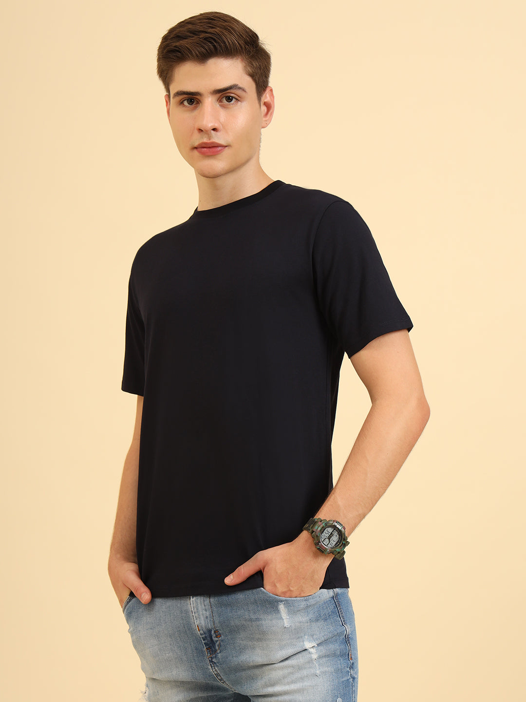 Freakin Regular Fit T-Shirt Navy Blue