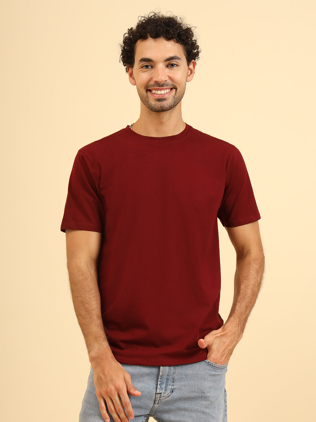 Simply Soft Fit T-Shirt Maroon