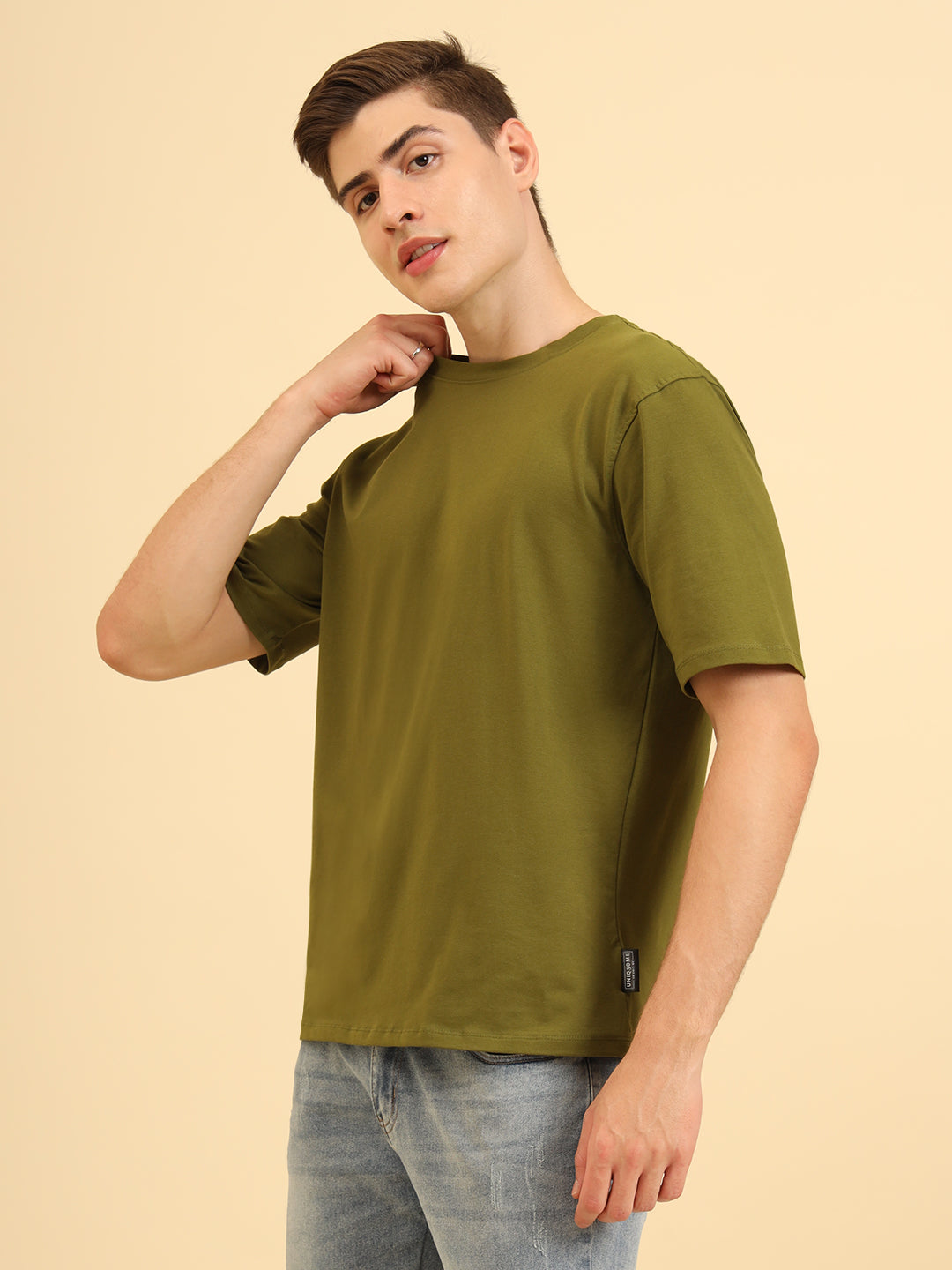 Oversize Simply Soft Fit T-Shirt Olivegreen