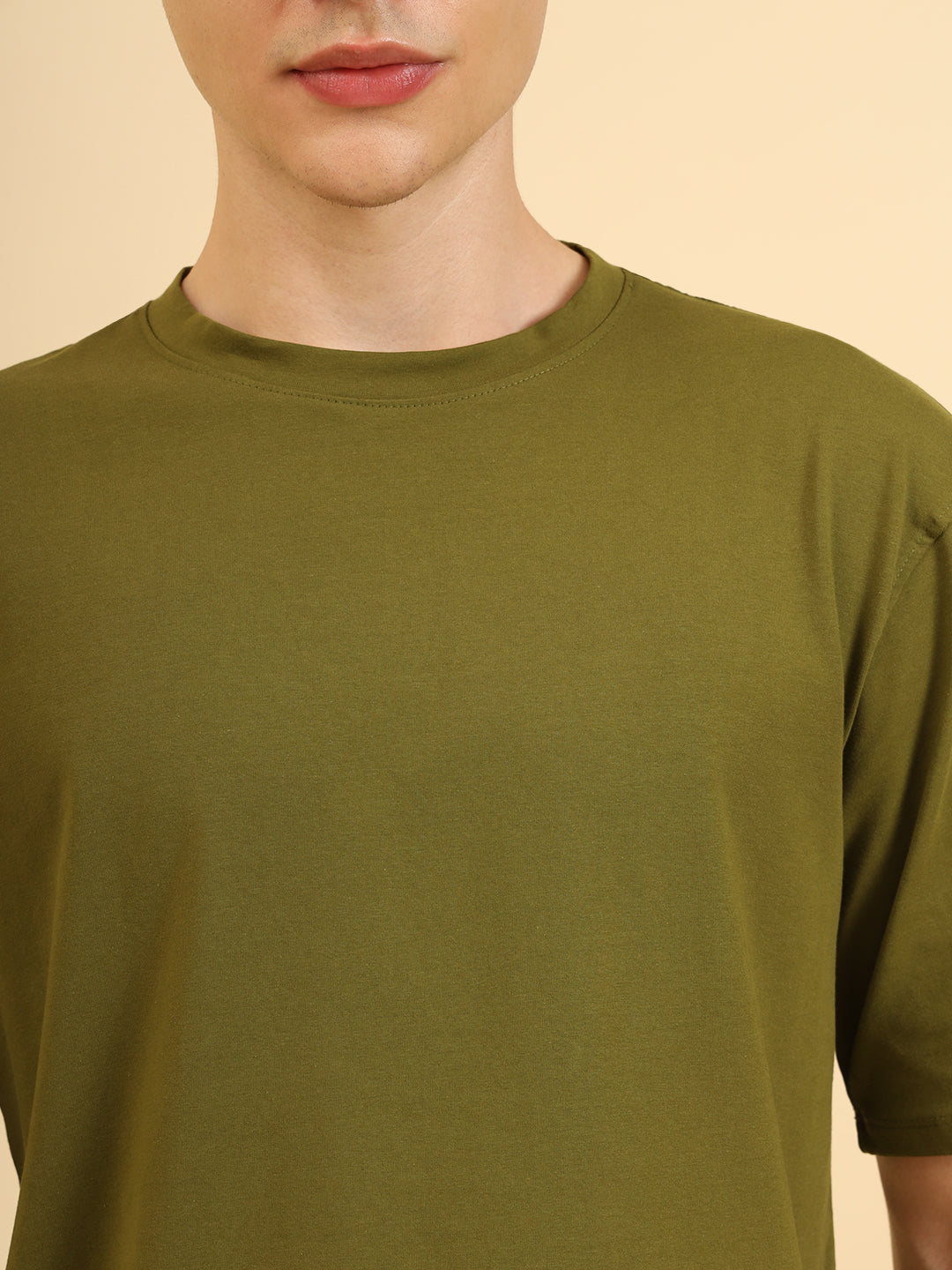 Oversize Simply Soft Fit T-Shirt Olivegreen