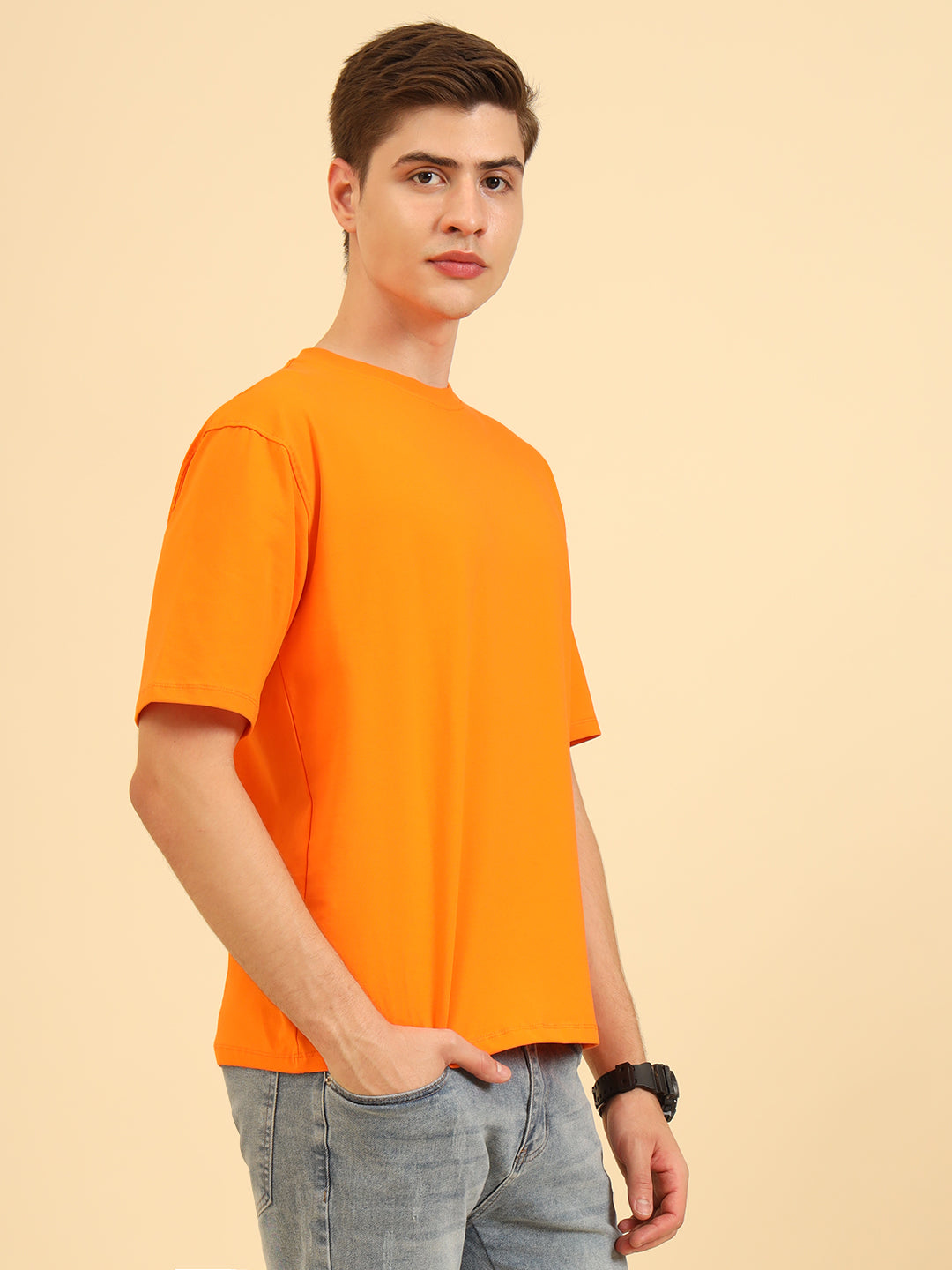 Oversize Simply Soft Fit T-Shirt Orange
