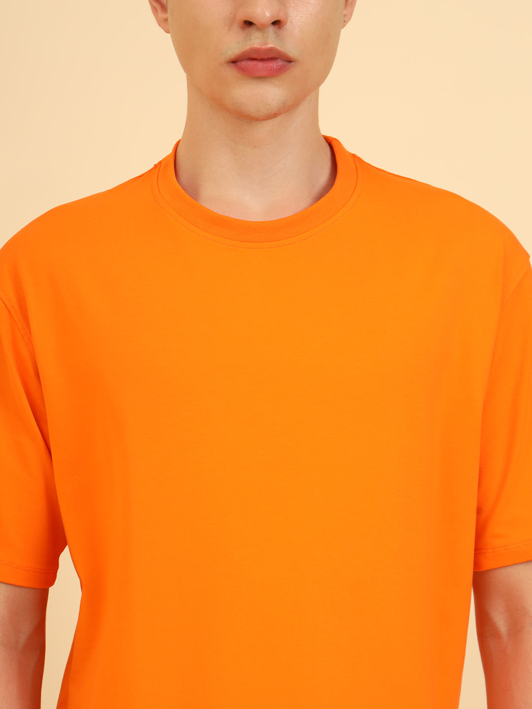 Oversize Simply Soft Fit T-Shirt Orange