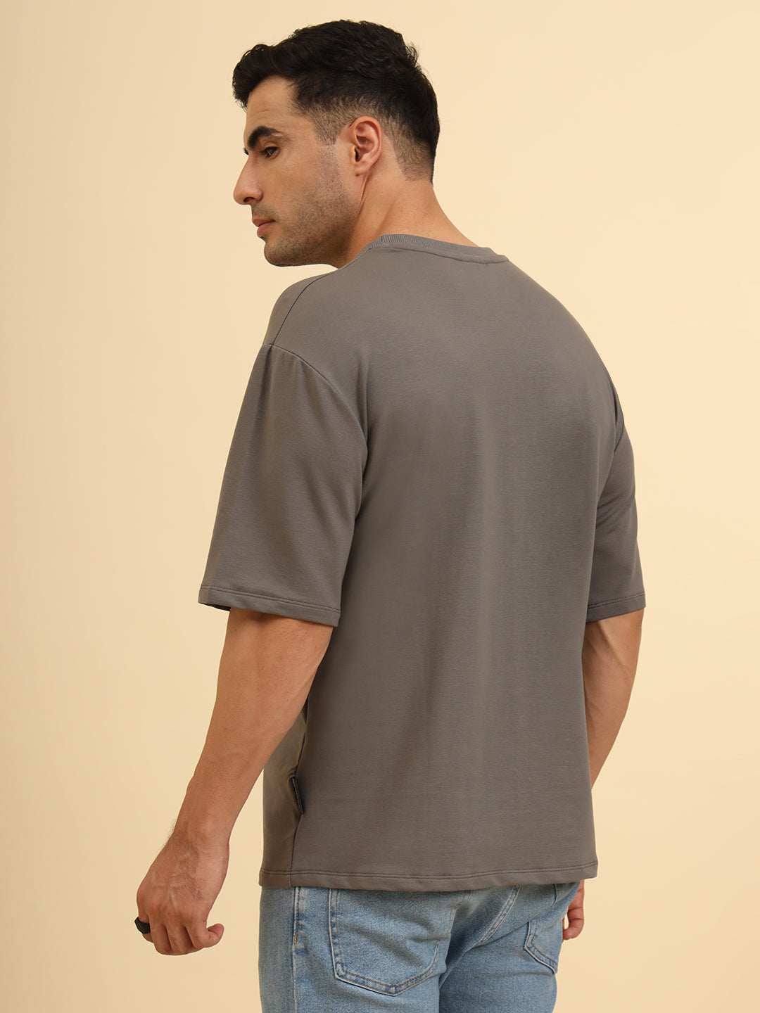 True Threads Oversized T-Shirt Grey
